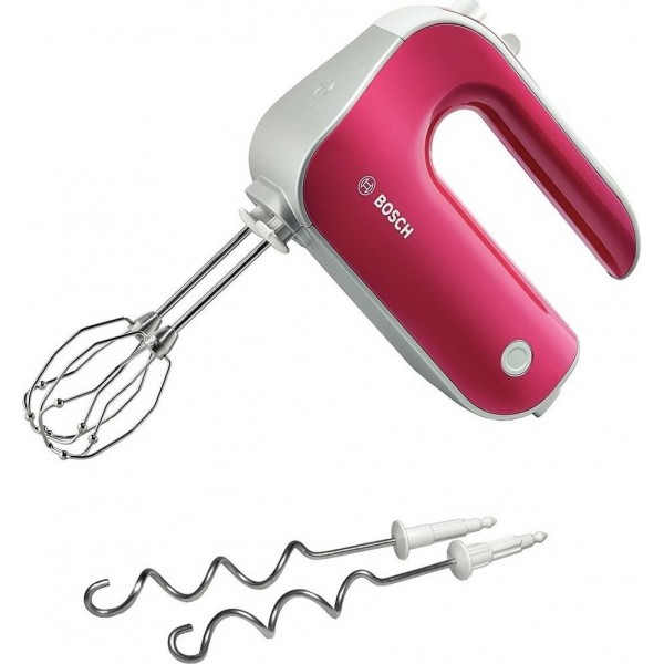 Bosch Hand Mixer Styline MFQ40304 500W red white