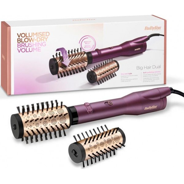 BaByliss AS950E Hair Styling ionic rotating Air Brush Warm   650 Watt