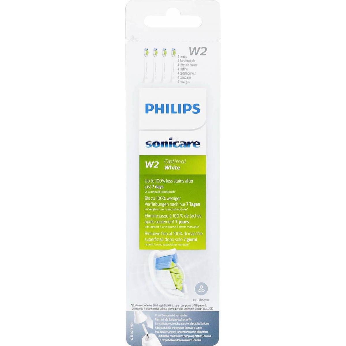 Ανταλλακτικό Philips HX 6064 /10 Sonicare  4 pieces