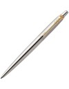 Parker Jotter Edelstahl M G.C. Στυλό με Μπλε μελάνι, Stainless steel/gold (1953182)