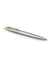 Parker Jotter Edelstahl M G.C. Στυλό με Μπλε μελάνι, Stainless steel/gold (1953182)