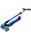 Globber Elite Deluxe With Light-up Wheels Scooter, navy Blue (444-400)