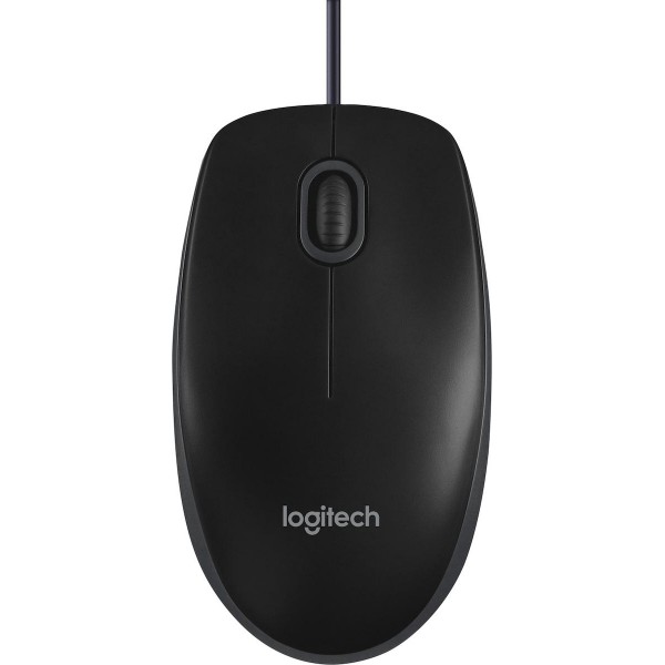 Logitech B100 Optical Mouse Black (910-003357)
