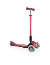 Globber Elite Deluxe With Light-up Wheels Scooter, red (444-402)