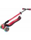 Globber Elite Deluxe With Light-up Wheels Scooter, red (444-402)