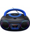 Denver TCL-212BT FM boombox with bluetooth,USB,CD player & AUX input blue