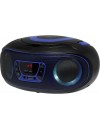 Denver TCL-212BT FM boombox with bluetooth,USB,CD player & AUX input blue