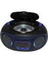 Denver TCL-212BT FM boombox with bluetooth,USB,CD player & AUX input blue