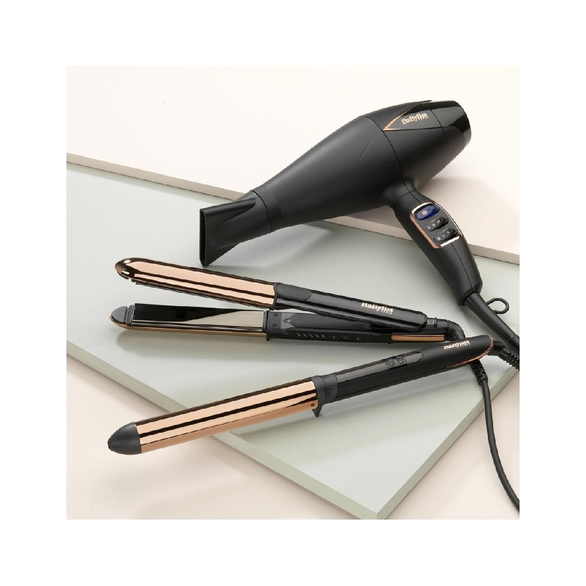 BaByliss ST482E Πρέσα μαλλιών Straight & Curl Brilliance Curling iron