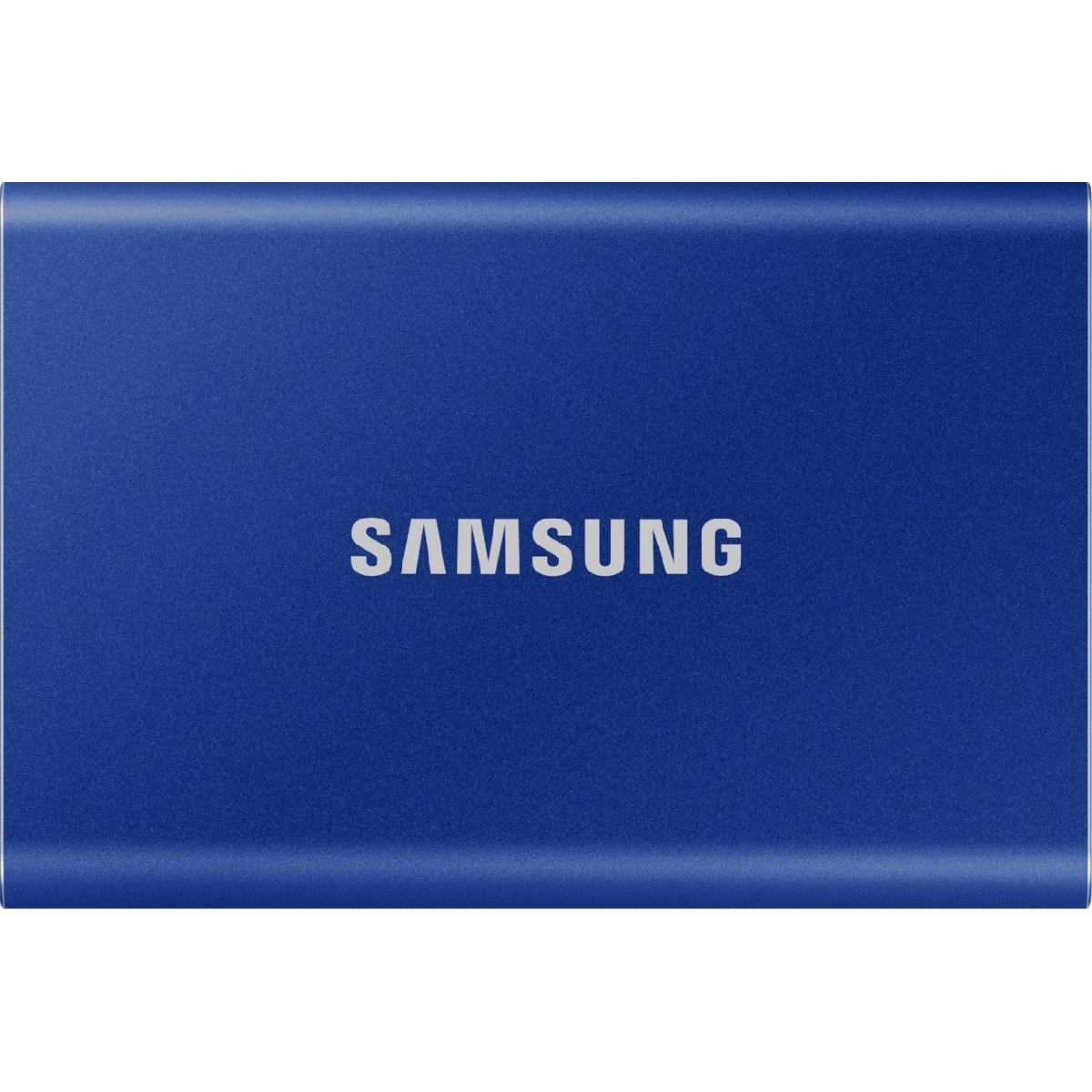 Samsung Portable (MUPC1T0H) 1TB SSD extern T7 USB-C / USB 3.2 indigo Blue