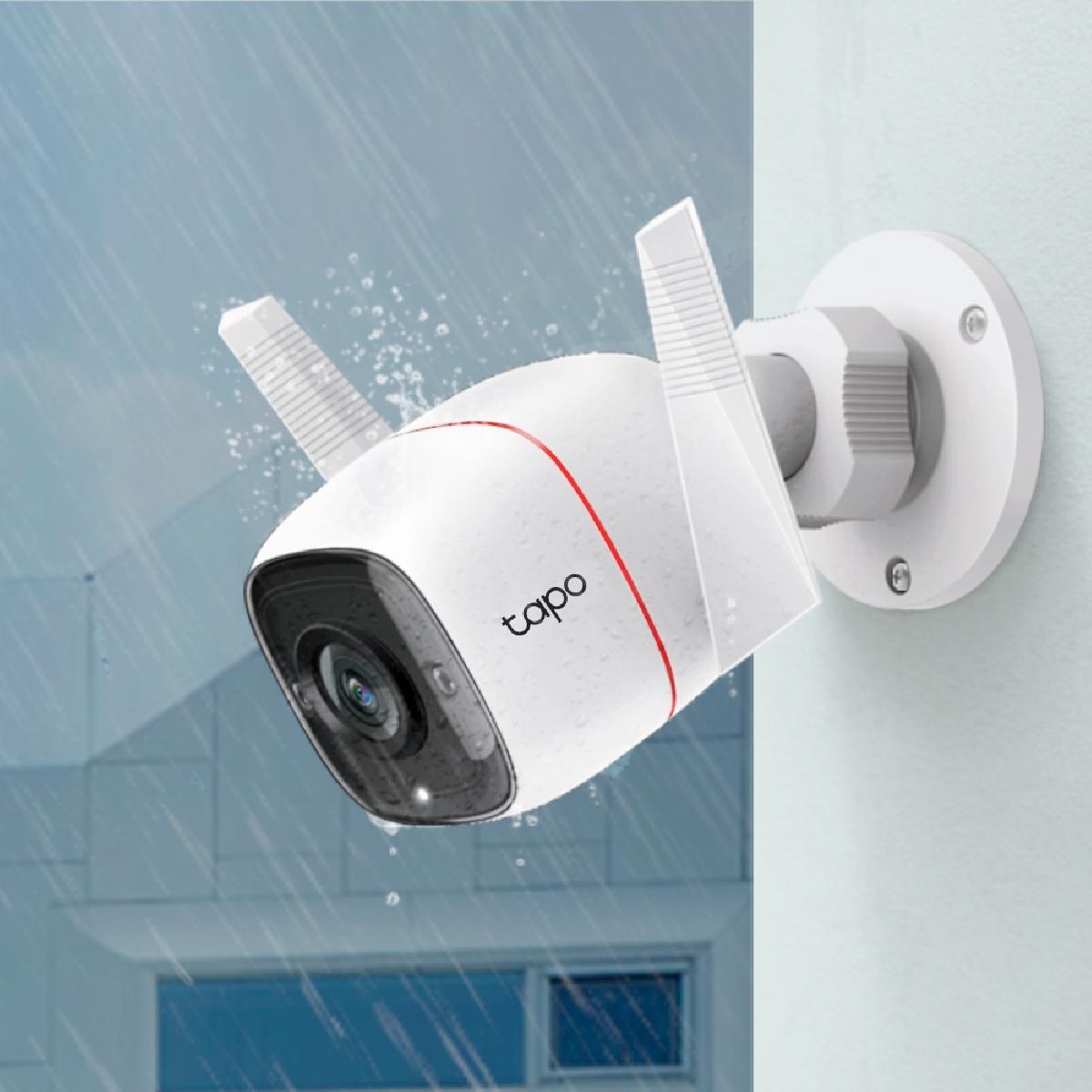 Tp-Link Tapo C310 Ver 2.20 Outdoor security wifi IP Camera 2K  white