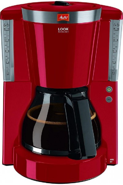 Melitta Look IV Selection 1011-17 Καφετιέρα Φίλτρου 1,25 lt 1000 watt Red