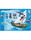 Playmobil Pirates Πειρατικό Πλοιάριο με Υποβρύχιο Μοτέρ (70151)