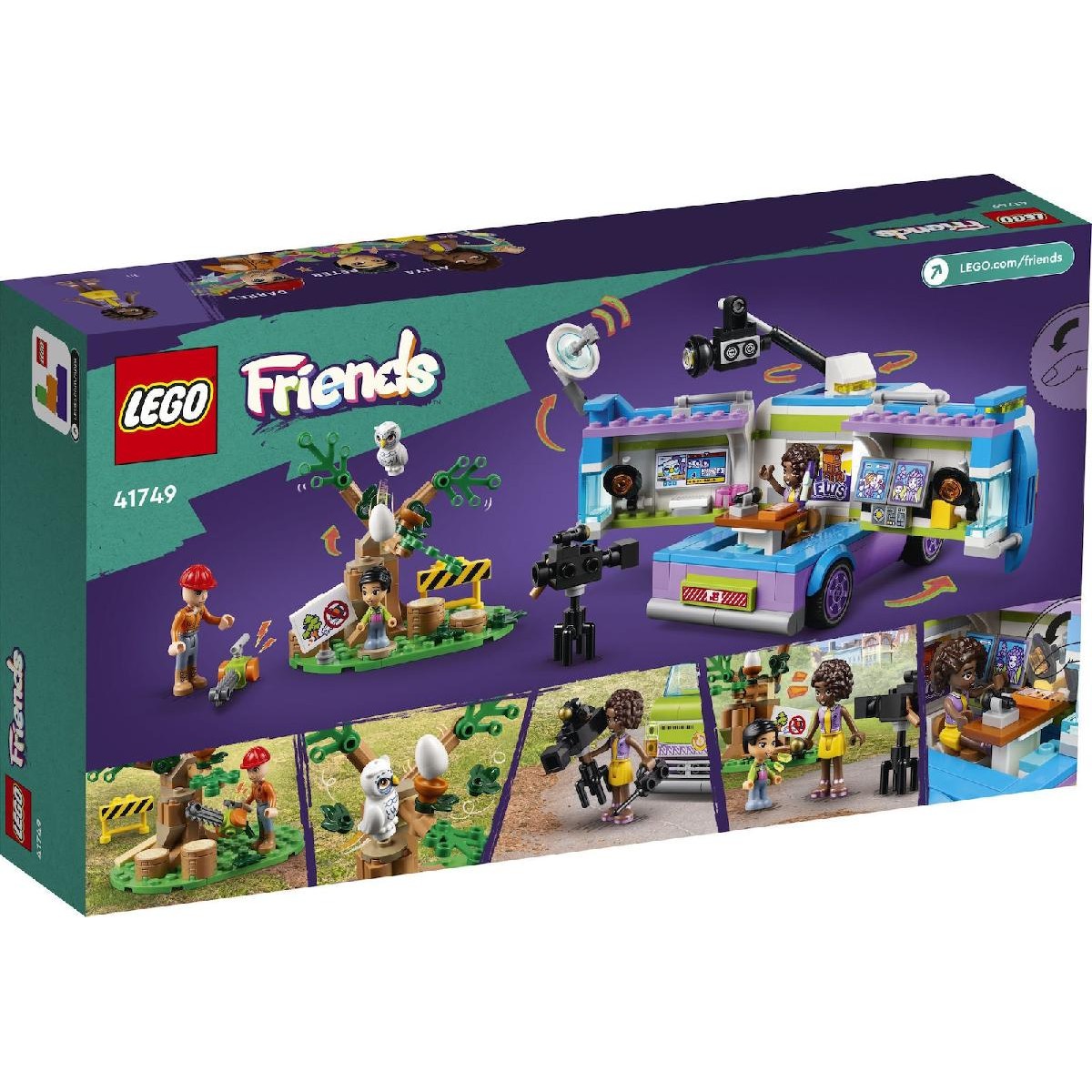 LEGO® Friends Newsroom Van 6+ (41749)