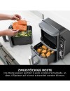 Ninja SL400EU Double Stack XL 9.5lt Double Basket  2470 watt Air Fryer Grey