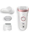 Braun 9-855 Silk-epil 9 epilator SensoSmart white pink