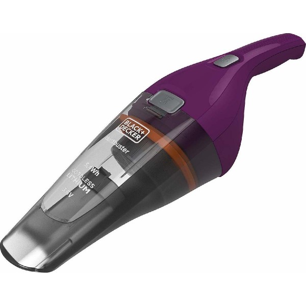 Black & Decker Dustbuster NVC115W Επαναφορτιζόμενο Σκουπάκι Χειρός 3.6V purple