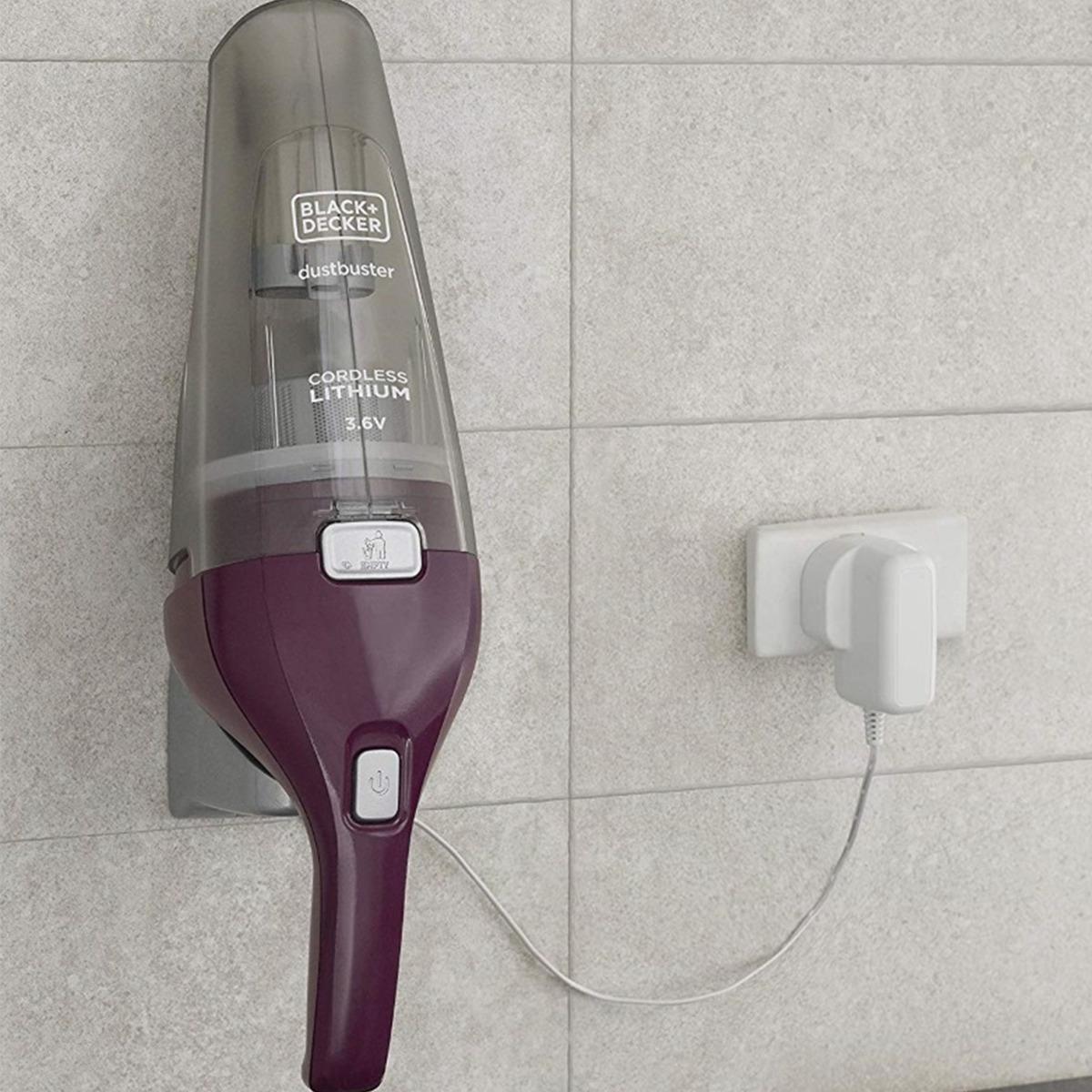 Black & Decker Dustbuster NVC115W Επαναφορτιζόμενο Σκουπάκι Χειρός 3.6V purple