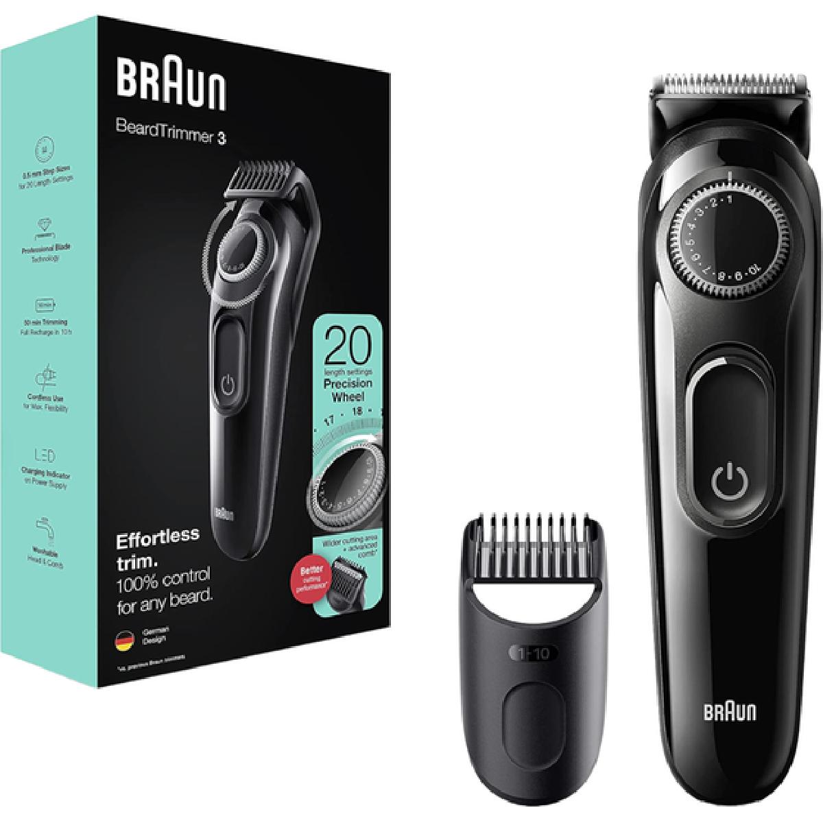 Braun  BT3324 BeardTrimmer 3 black