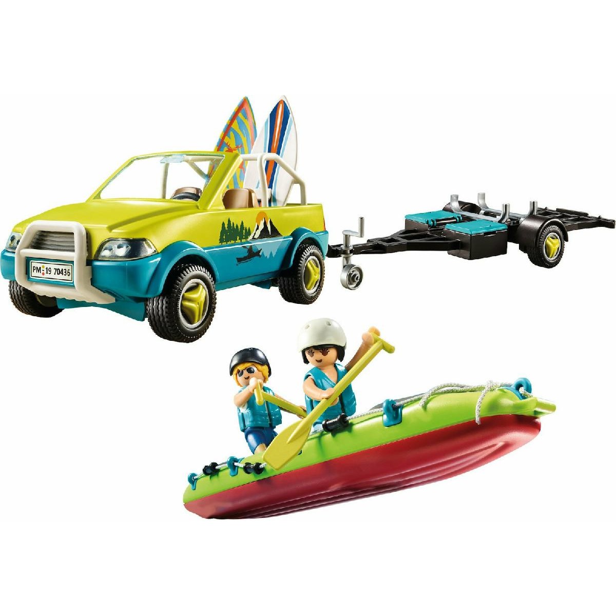 Playmobil Family Fun Beach Car with Canoe (70436)