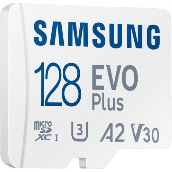 Samsung microSDXC EVO+ 128GB with Adapter model 2024 (MB-MC128SA/EU)