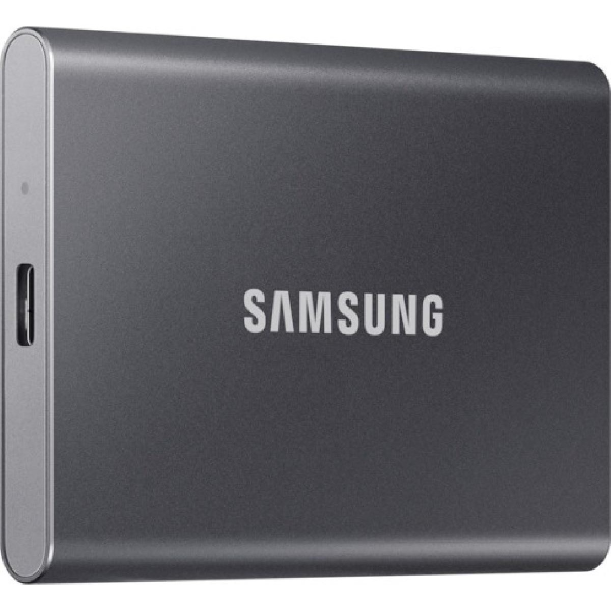 Samsung T7 Gen2 USB3.2 1TB portable SSD external titanium grey (MU-PC1T0T/WW)