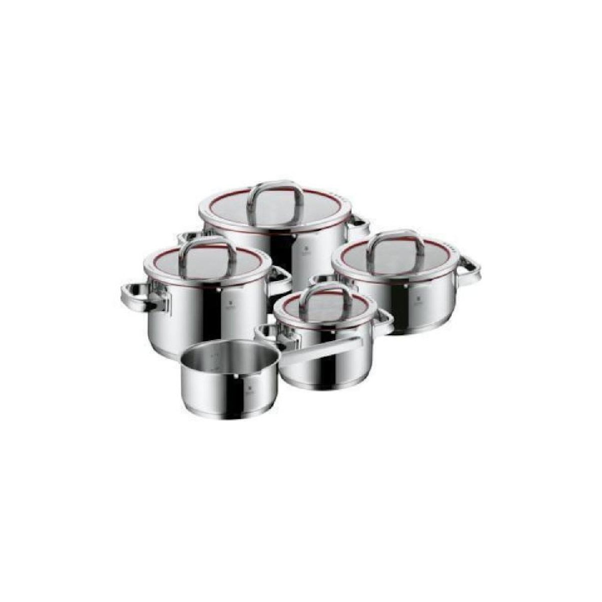 WMF WMF6055 Function 4 Cooking Pot  Set 5pcs (07.6055.6380)