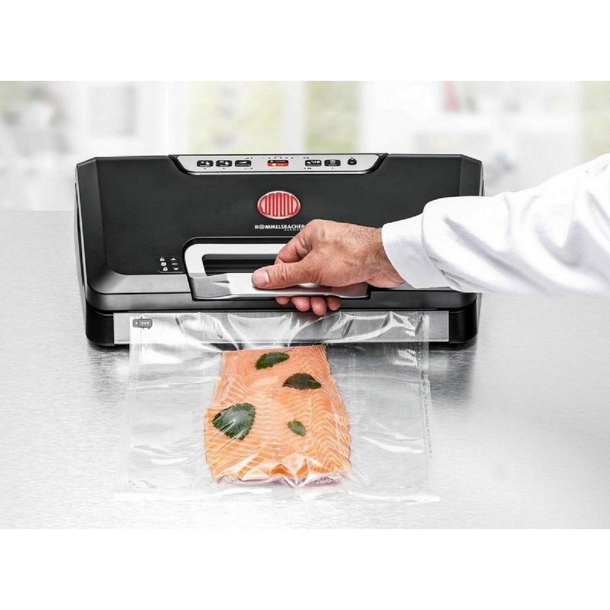 Rommelsbacher VAC 485 Food Vacuum Sealer black silver