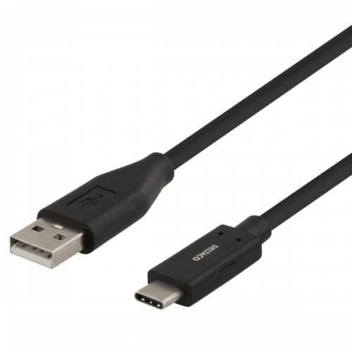 Deltaco USBC-1006M USB-C to usb-Α cable 2m 3A black