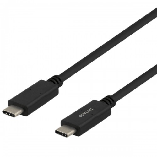 Deltaco USBC-2001M USB-C to USB-C cable 1m  black