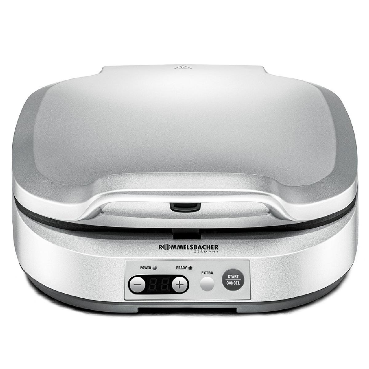 Rommelsbacher Pam PC 1800 Pancake Maker  1800 watt silver