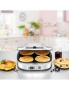 Rommelsbacher Pam PC 1800 Pancake Maker  1800 watt silver