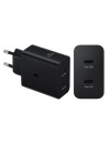 Samsung EP-T5020 fast Charger 2x USB-C 50 watt Power Adapter + USB-C Cable 1.8m black