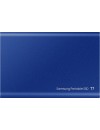 Samsung Portable (MU-PC2T0H/WW) 2TB SSD extern T7 USB-C / USB 3.2 indigo Blue