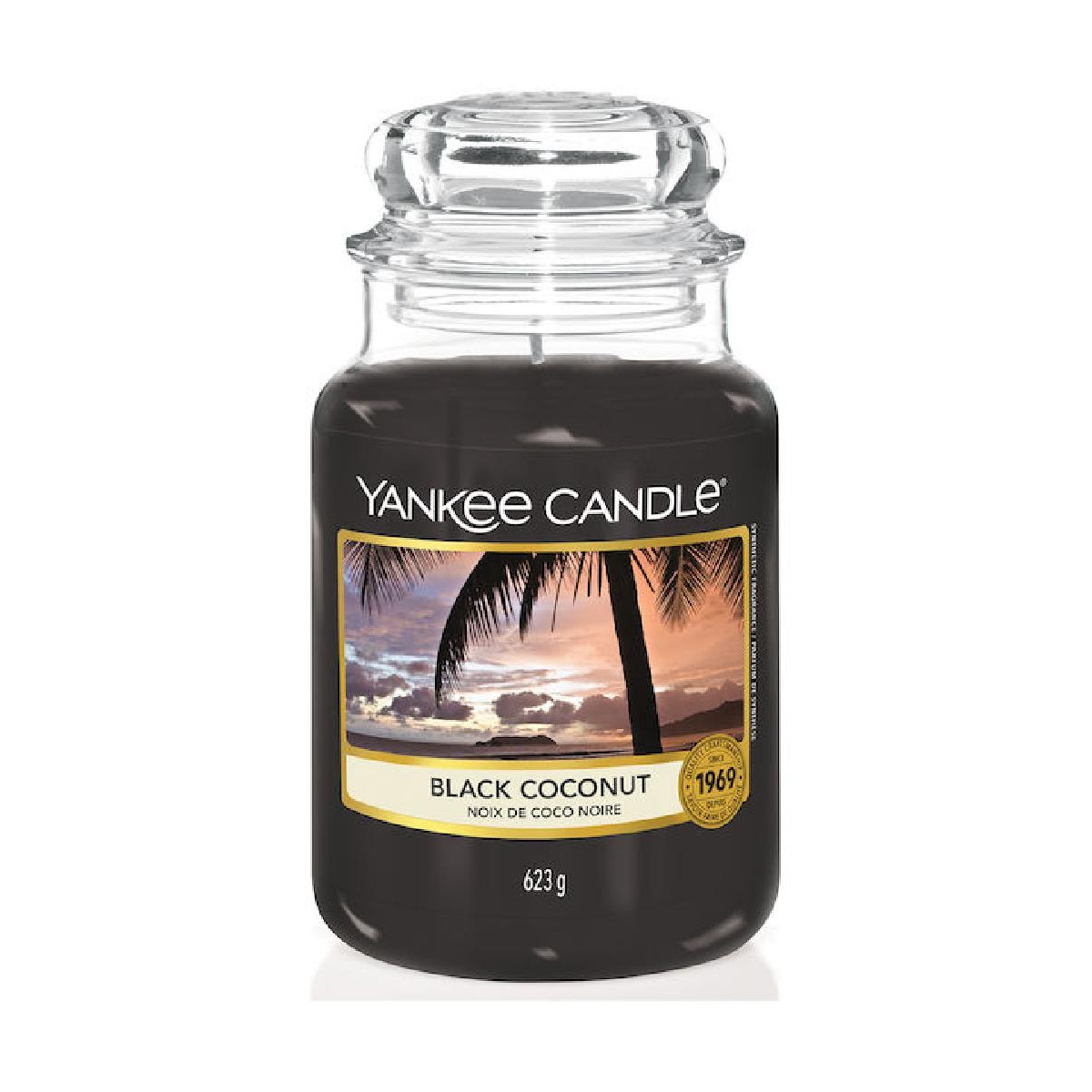 Yankee Candle Black Coconut  Αρωματικό Κερί 623gr