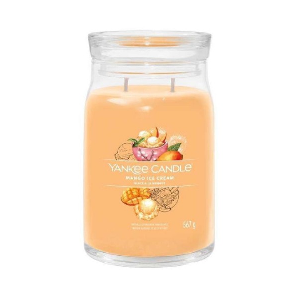 Yankee Candle Mango Ice Cream Αρωματικό Κερί  567gr