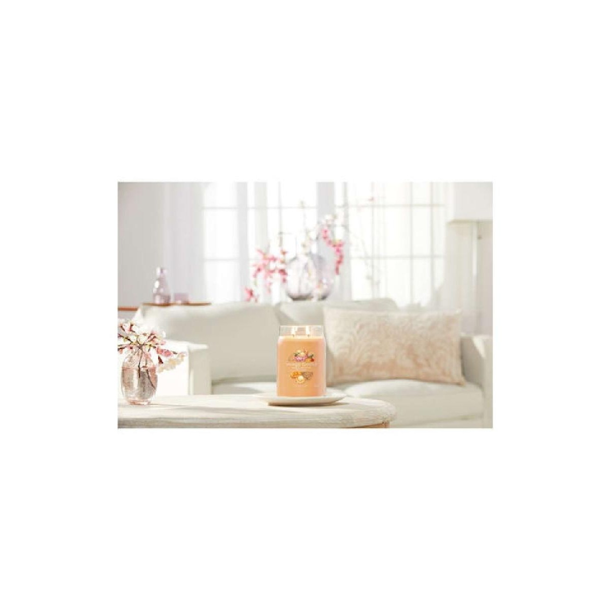 Yankee Candle Mango Ice Cream Αρωματικό Κερί  567gr