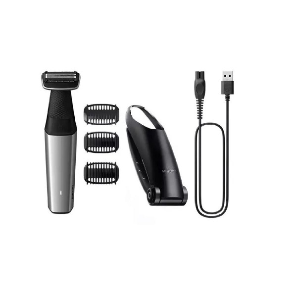 Philips BG5021/15 Bodygroomer silver black