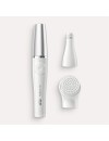 Braun FaceSpa Premium Edition SE830 Face Epilator with Facial Cleansing Brush and Lighted Mirror