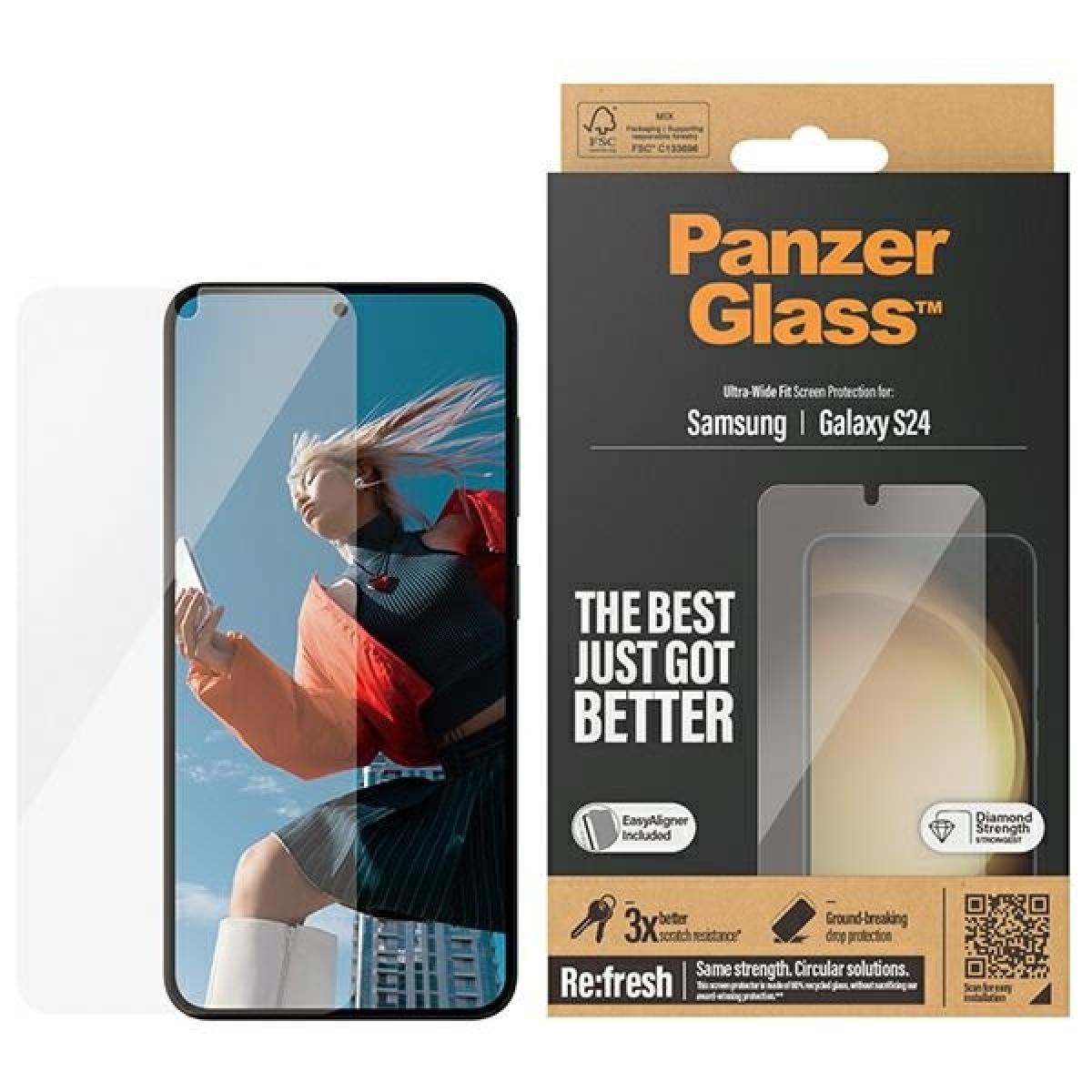  PanzerGlass SP Tempered Glass Galaxy S24 (7350)