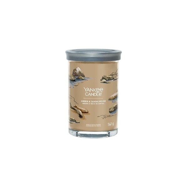 Yankee Candle Amber & Sandalwood Αρωματικό Κερί  567gr