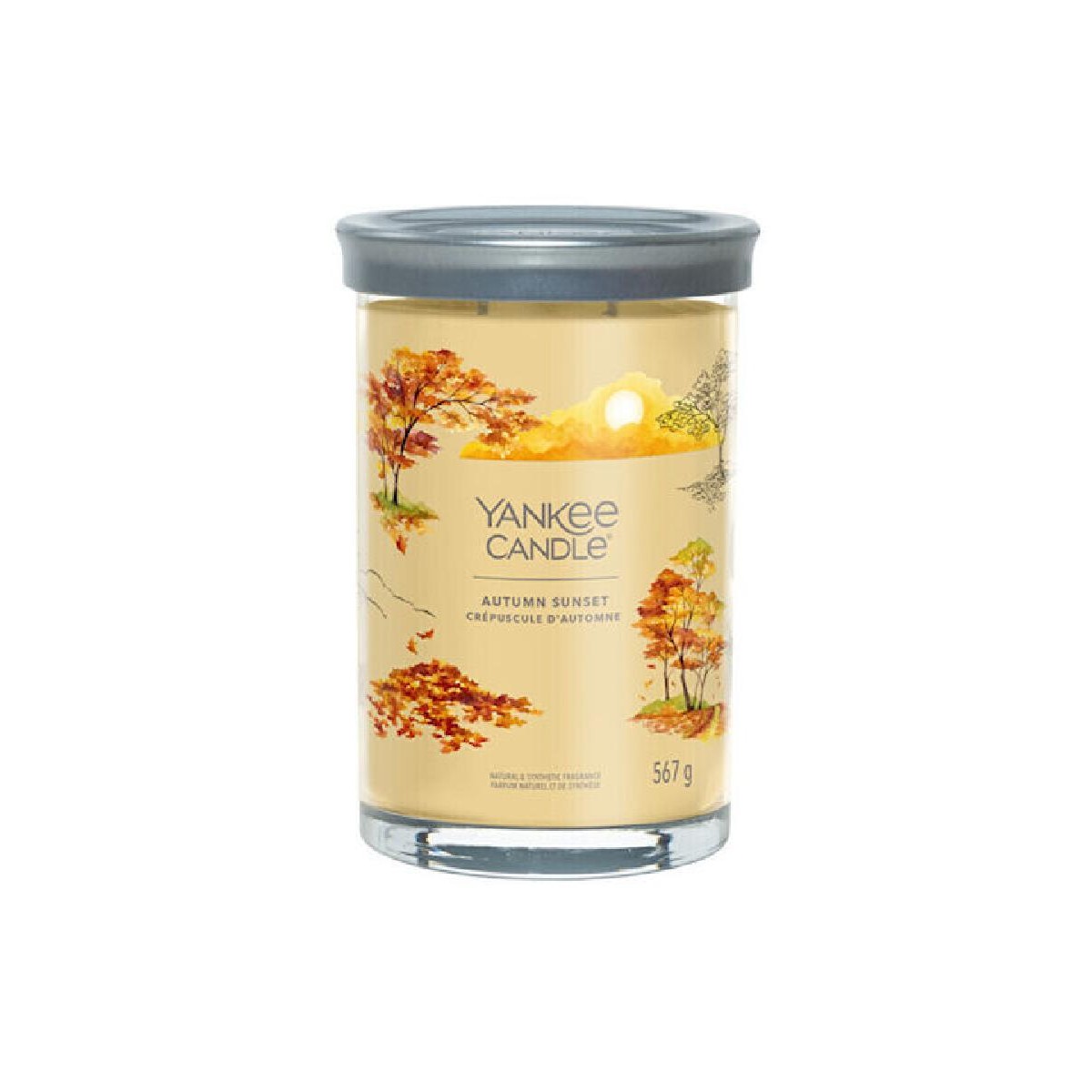 Yankee Candle Autumn Sunset Signature Tumbler Αρωματικό Κερί  567gr