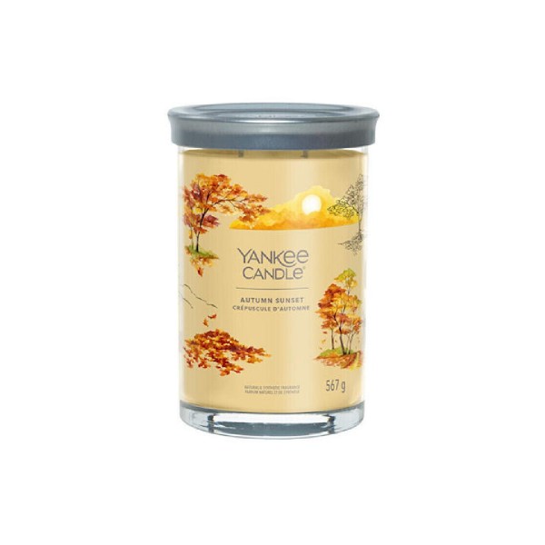 Yankee Candle Autumn Sunset Signature Tumbler Αρωματικό Κερί  567gr