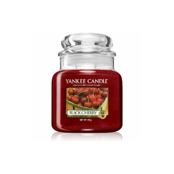 Yankee Candle Black Cherry Αρωματικό Κερί 411gr