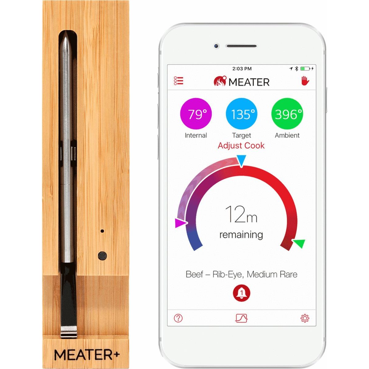 Meater+ Wireless bluetooth Smart Meat Thermometer 50m