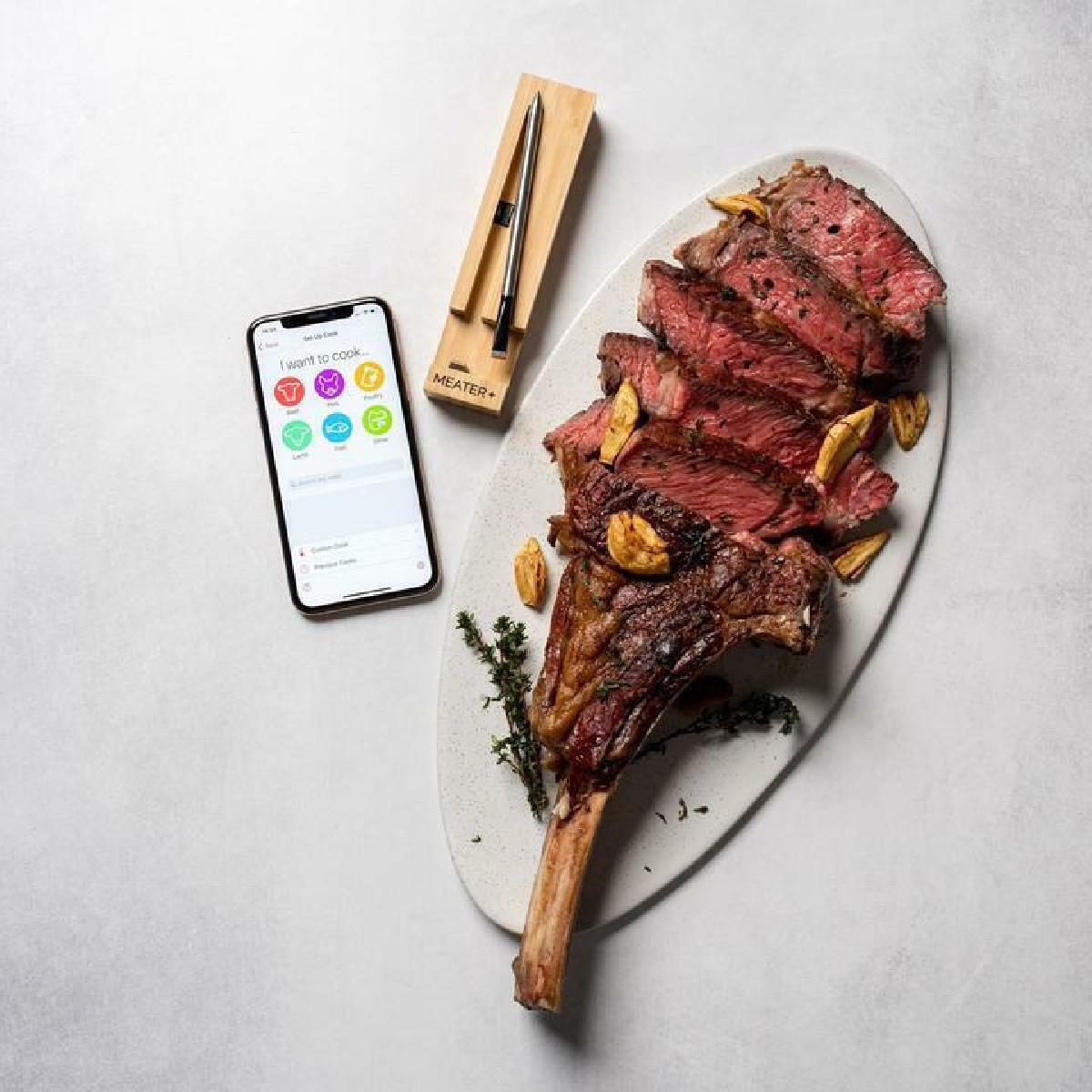 Meater+ Wireless bluetooth Smart Meat Thermometer 50m