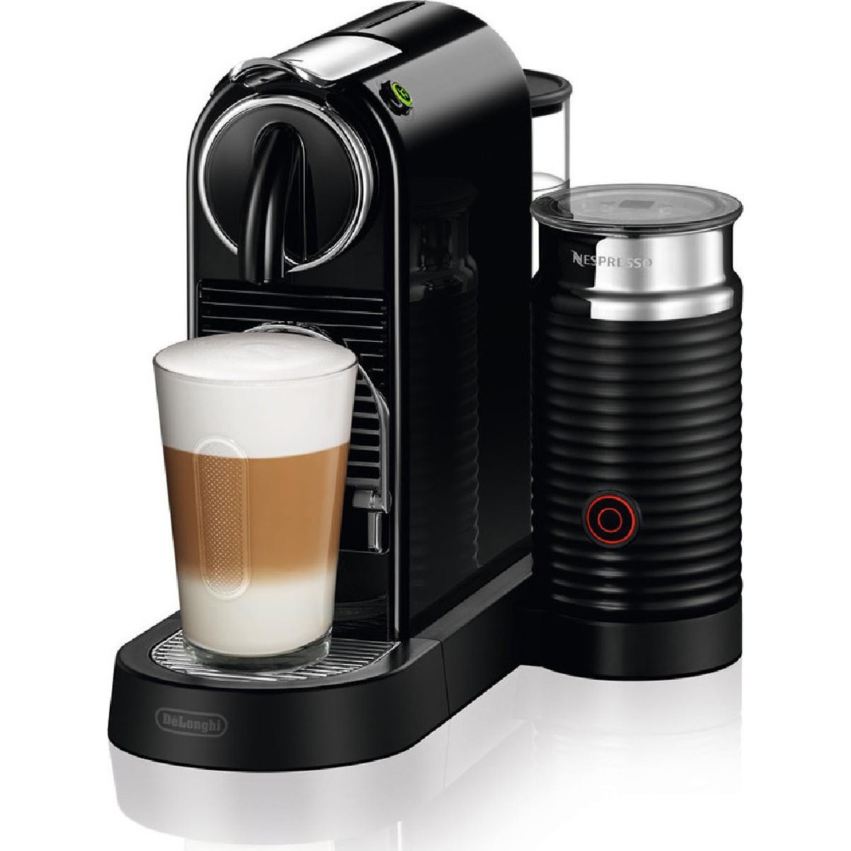 Delonghi EN 267.BAE Citiz & Milk Καφετιέρα για Κάψουλες Nespresso 19bar με Αφρογαλιέρα Black