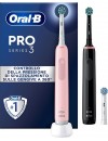 Oral-B Pro series 3 3900N  Ηλεκτρική Οδοντόβουρτσα  duo edition black pink