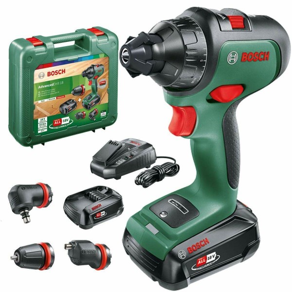 Bosch Δραπανοκατσάβιδο AdvancedDrill 18  with 2 batteries (06039B5008)