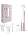 Panasonic ESWM31P301 Body & Bikini kit Epilator  5in1 white gold